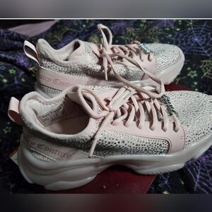 Juicy Couture Women's Sparkling Pink Sneakers